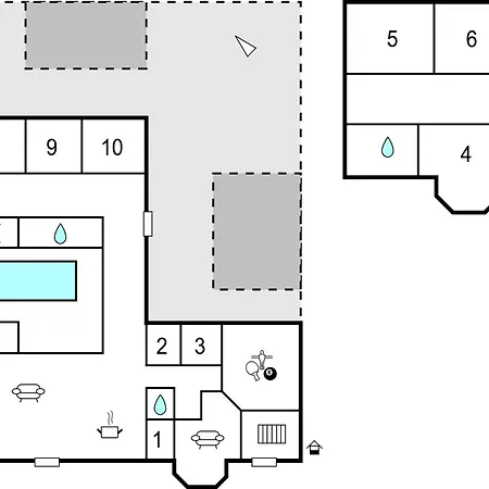 Ten-bedroom Holiday In Vaggerlose *